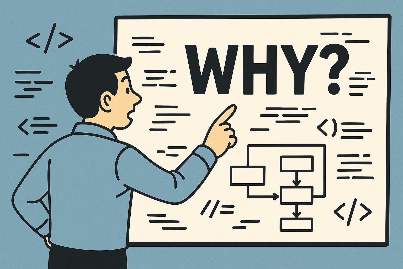 The Most Powerful Question in Software Engineering: "Why?"